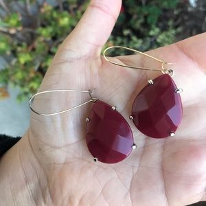 ❤️GUC Maroon Jade Allison in gold ❤️